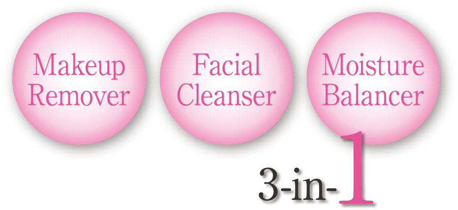 Makeup Remover,FacialCleanser,MoistureBalancer 3in1