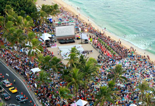 Red carpet and premier in Waikiki Beach